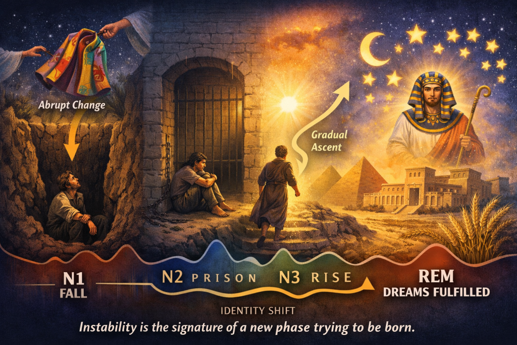 Journey from downfall to rise and fulfillment.